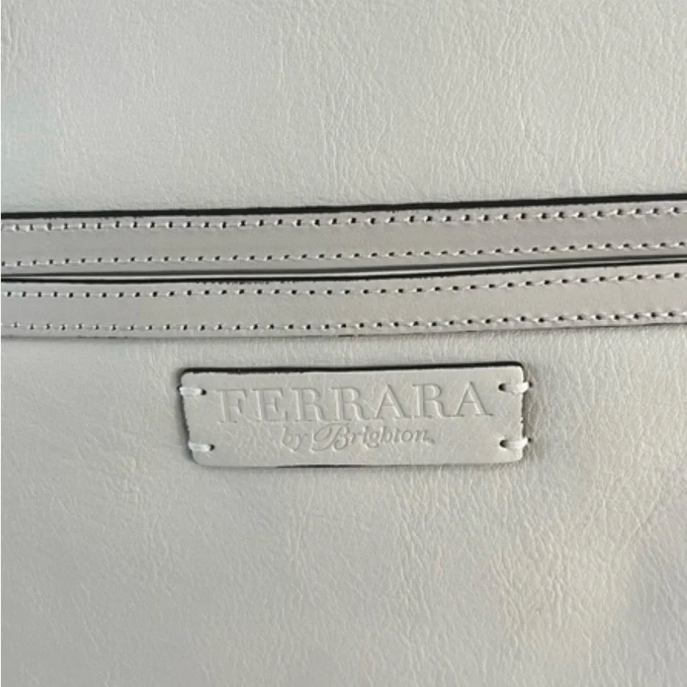 BRIGHTON FERRARA COLLECTION Stefana Large Tote White #H36352 - Picture 10 of 15